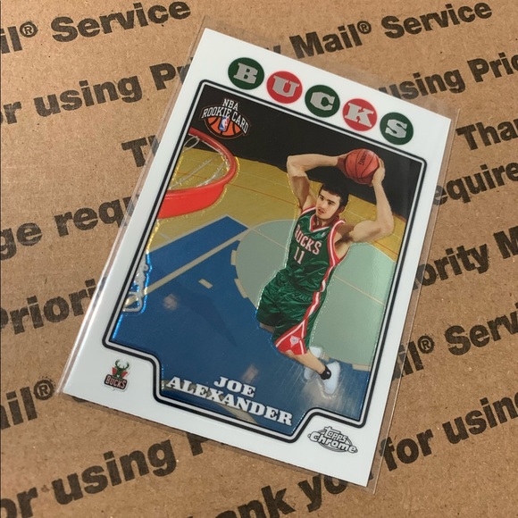 Joe Alexander ‘08 Topps Chrome Rookie Card - Picture 2 of 5